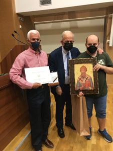 Με το Δήμαρχο Ηρακλείου
