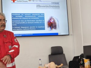 ΕΚΠΑΙΔΕΥΣΗ ΑΠΟ ΤΟΝ ΤΟΜΕΑ ΗΡΑΚΛΕΙΟΥ ΤΩΝ ΕΘΕΛΟΝΤΩΝ ΣΑΜΑΡΕΙΤΩΝ, ΔΙΑΣΩΣΤΩΝ &#038; ΝΑΥΑΓΟΣΩΣΤΩΝ ΤΟΥ Ε.Ε.Σ. 04-05-2025 Ελληνικού Ερυθρού Σταυρού